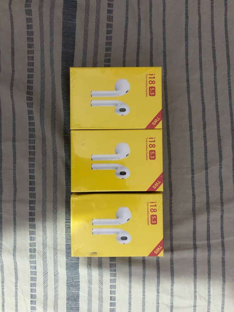 AirPods i14 i15 i16 i18 Wireless Earbuds Available at Good Rates 4