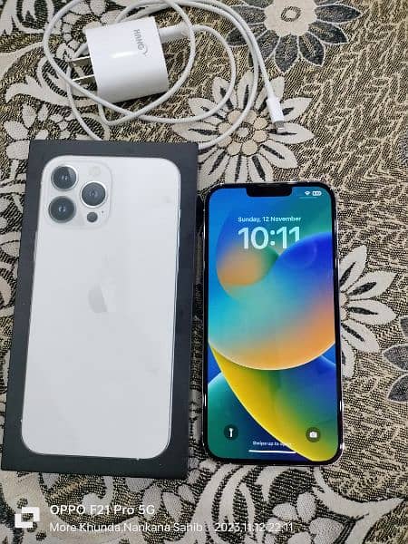 Apple iPhone 13 Pro Max - 6GB RAM, 256GB, White 9