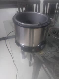 100% geniun electric fryer available ha with metal body