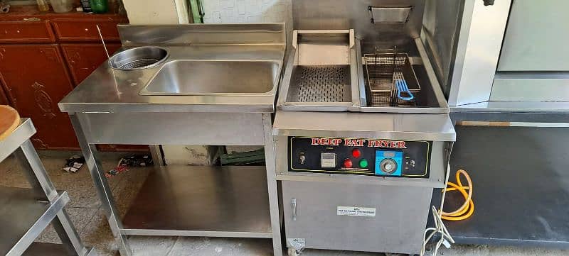 PIZZA AND BURGER SETUP FOR SALE 03344553693 5