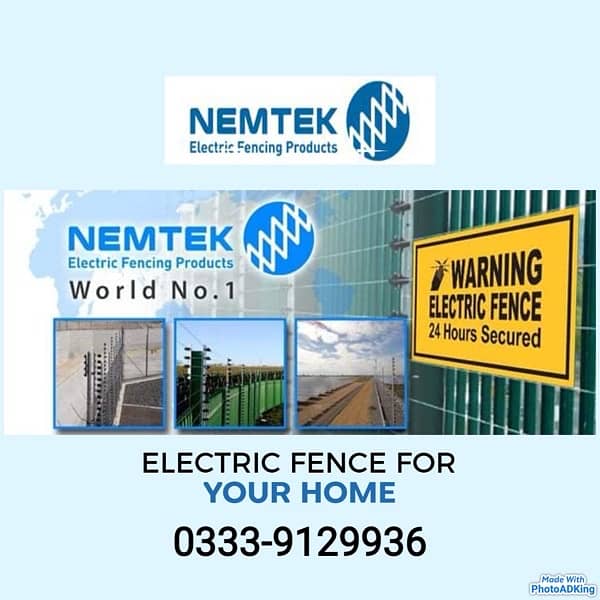 Electric Fence for security 2