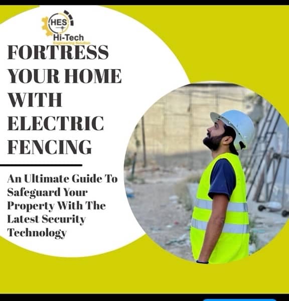 Electric Fence for security 4