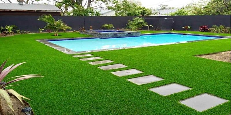 Astro turf, Artificial grass,wooden work,glass work,office decoration, 7