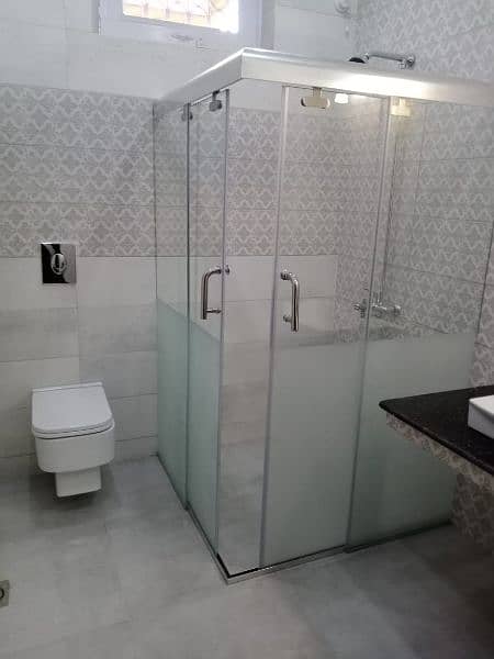Glass shower / office glass partition 3
