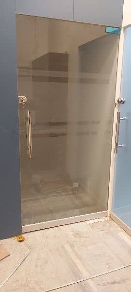 Shower Cabin Office glass Partition 3