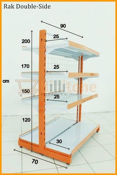 {03166471184} store racks grocery rack and wall rk gondola 03166471184 3