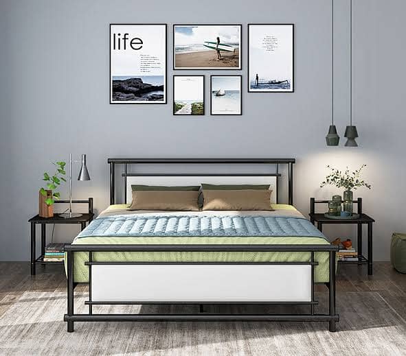 iron bed,bed set,double bed Without Side Table . . whole sale rate 0