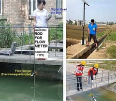 current meter, velocity meter, River canal flow, Radar Flow ADCP,Disch