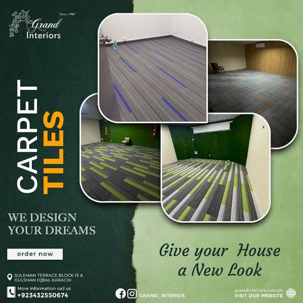 Carpet tiles carpet tile commercial carpets designer Grand interiors 1