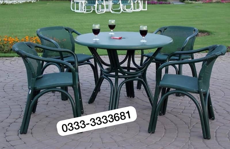 Heaven Cafe chairs Upvc material Rattan furniture 0