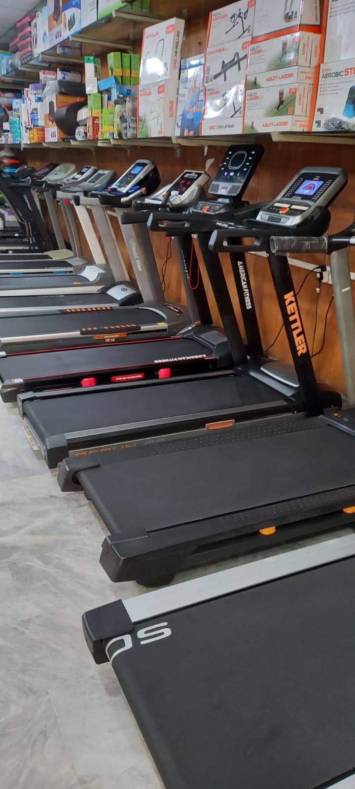 running treadmill machine , Eletctric treadmill, Ellipticals, dumbbel 1