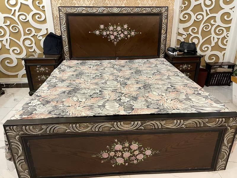 Bed Set/King Size  Bed/Double Bed/Wooden Bed/Furniture 0
