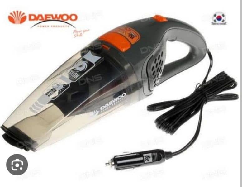 Daewoo Car Vacuum Cleaner 12 Volt 150 Watts Wet & Dry 0