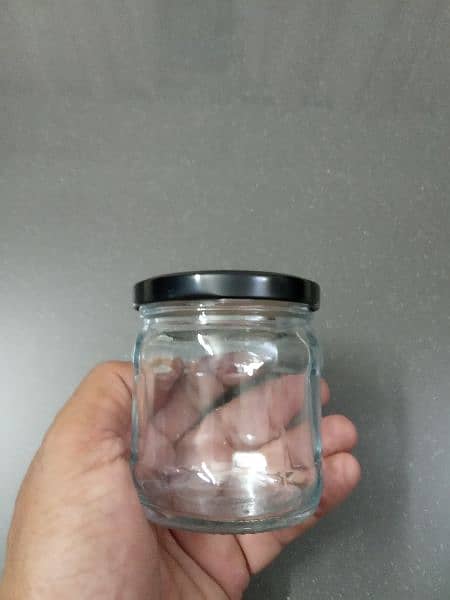 Square and Hexagonal and Round Glass Jars 4