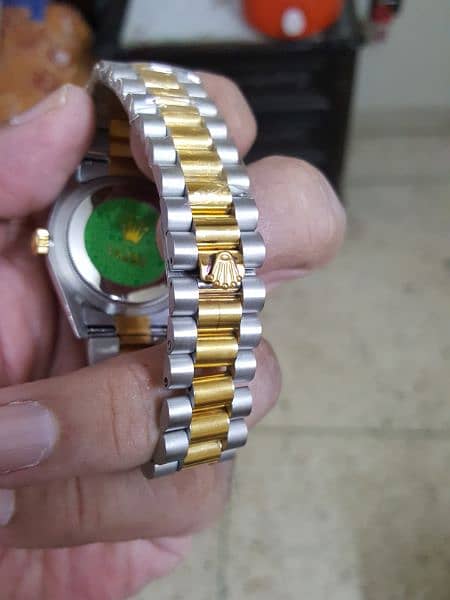 Brand New 'Rolex' 2 tone wrist watch Final,10,000, 5