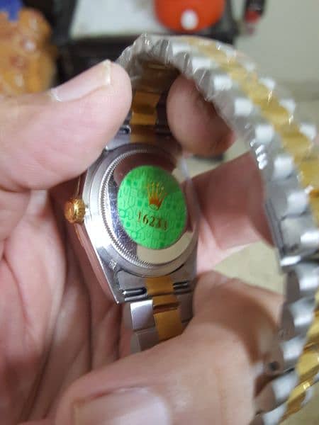 Brand New 'Rolex' 2 tone wrist watch Final,10,000, 8