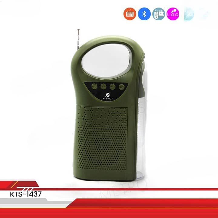 Solar Rechargeable Bluetooth Speaker Wireless Portable Bluetooth FM 5