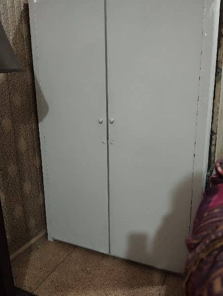 solid wood new paint white cupboard for sale 0