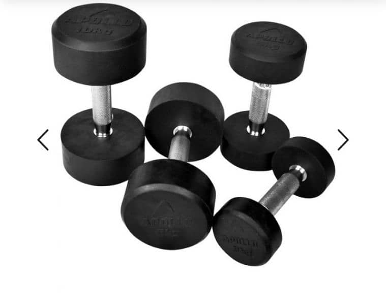 2,3 and 4kg almost new original Apollo dumbbells. 2