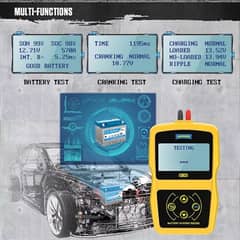Autool BT360 Car Battery Tester 12V Digital Portable Analyzer Au 0