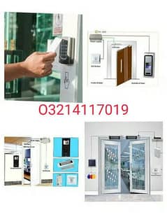 finged Electric Door lock Card code magnetic access Control