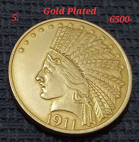 Worldwide Gold Plated Coins 8