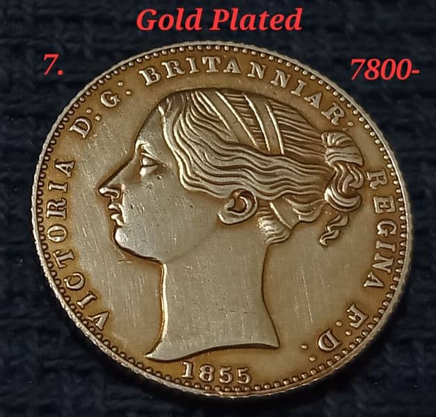 Worldwide Gold Plated Coins 12