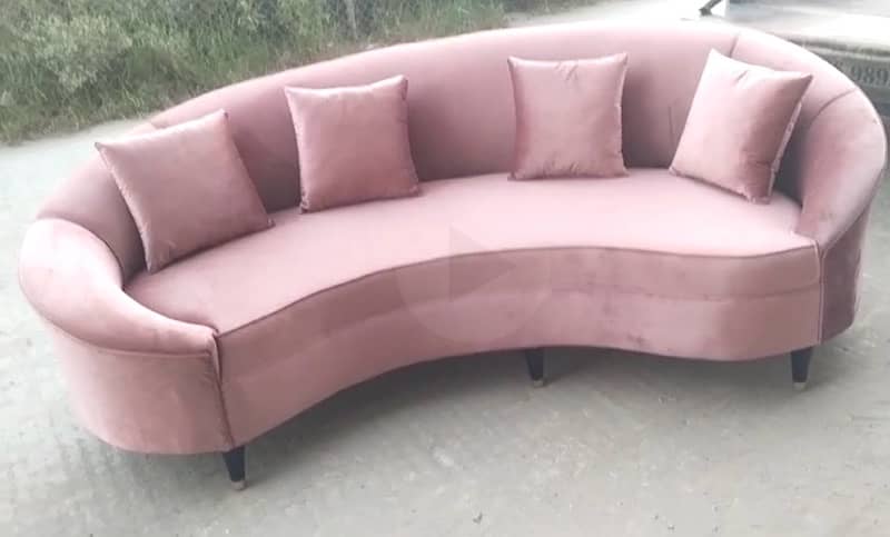 new style 3 seater curved sofa 0