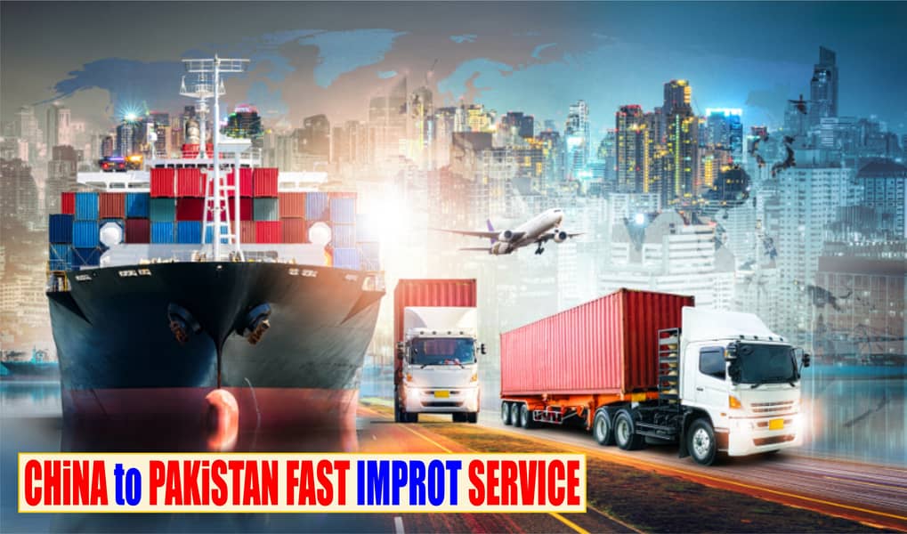 Import from China to Pakistan Door to Door Import - by Sea By Air Fast 0