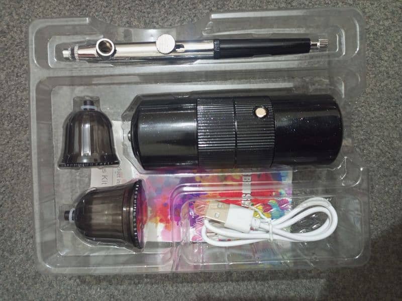 AirBrush For Makeup & Nail Art Works Mini Sprayer Rechargeable 0