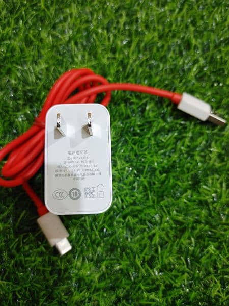 GYM Oneplus 8pro 30w wrap charger with cable 100% original box pulled 5