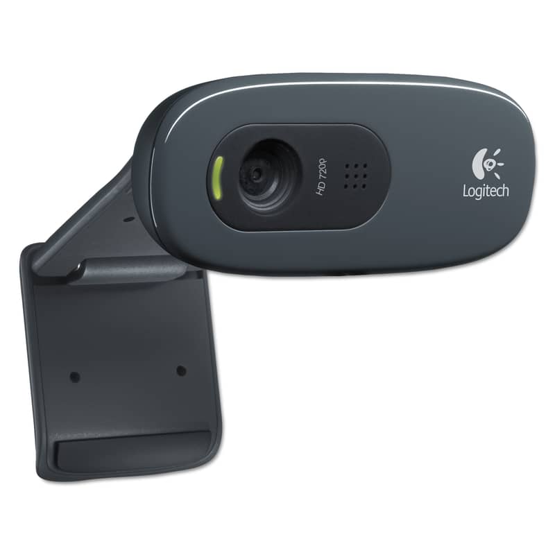 Logitech C270 HD 720p and long range mic Business Webcam