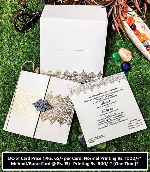 Wedding Cards, Shadi Valima Aqiqa, Barat, Mehndi, Weding, Mayoun Card 15