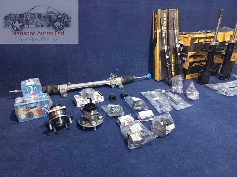 SHOCK ABSORBERS & SUSPENSION PARTS 0