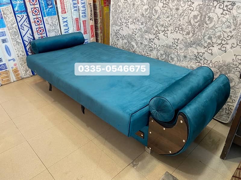 Wooden Sofa Cum Bed - Free Home Delivery 1