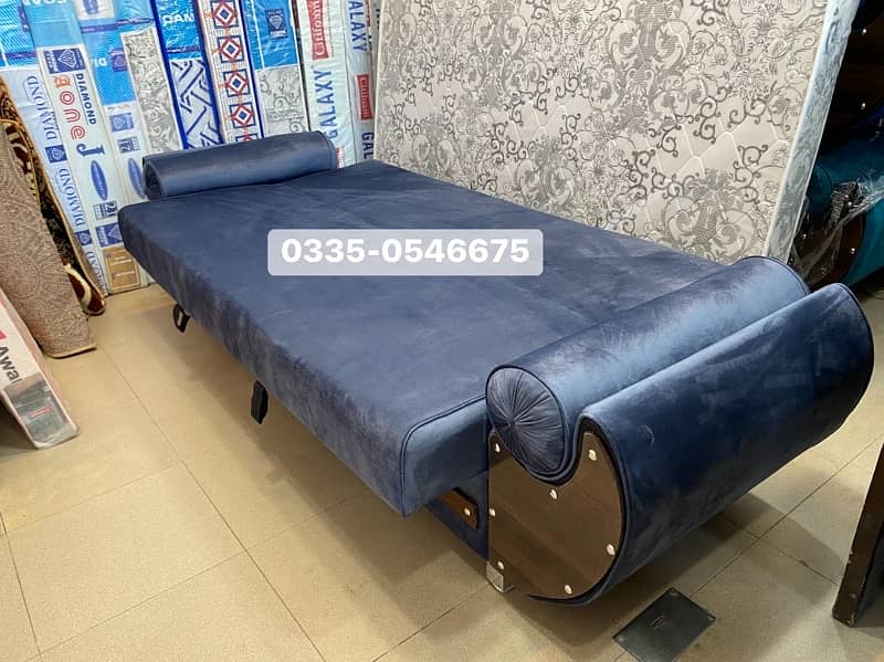 Wooden Sofa Cum Bed - Free Home Delivery 3