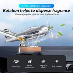 Car Air Freshener Solar Aircraft Decoration Airplane Aromatherapy Diff
