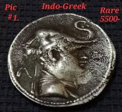 Antique Indo-Greek, Kushan coins & more! 0