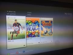 Xbox 360 with 160Gb Full Games HDD 0