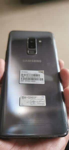 Samsung S9+ 6gb/128gb Onyx Grey single sim PTA APPROVED 6