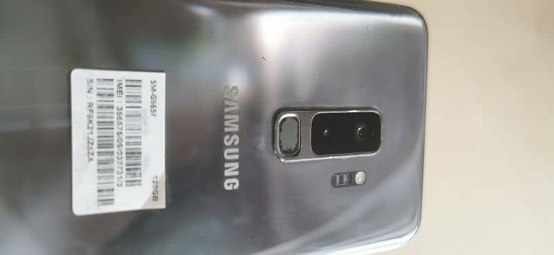 Samsung S9+ 6gb/128gb Onyx Grey single sim PTA APPROVED 7