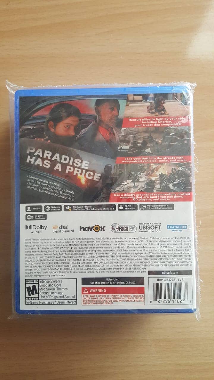 UBISOFT VIDEO GAME FAR CRY 6 FOR PS5 1