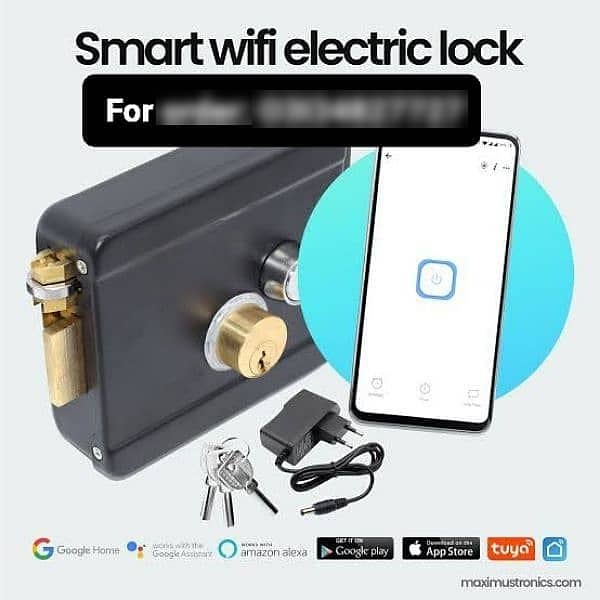 Mobile based Electric Main gate door lock Other Home Appliances 1072572223