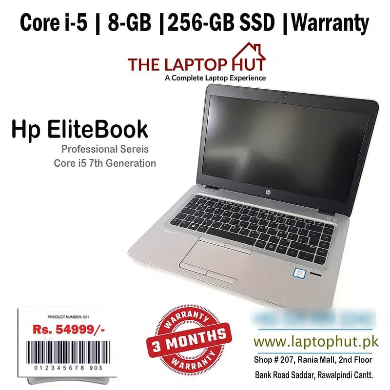 HP Professional Sereis |8GB RAM |256GB SSD | 3-hour Battery | Warranty 9