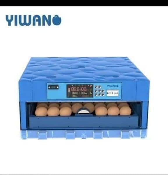 Yiwan original 64 eggs incubator dual power 6