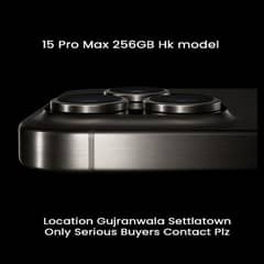 15 Pro Max iphone 256GB box pack from apple and Dubai import direct