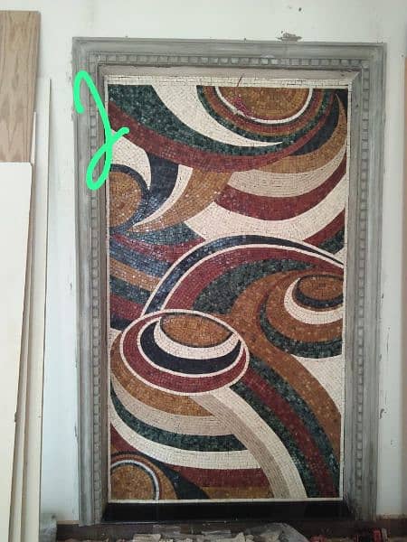 Rs. 800          Marble Mosaic for walls decoration in unique designs. 7