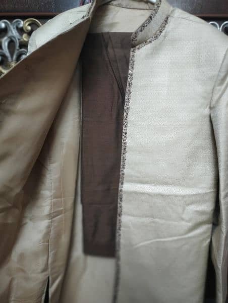 Once used Sherwani -Small to Medium 8