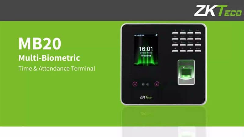 Zkteco Biometric Attendance machine all models mb 20 360 k 50 60 uf100 0