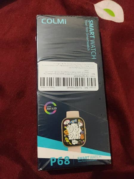COLMI P68 Smartwatch 2.04″ screen, AMOLED Display, Always On Display 6